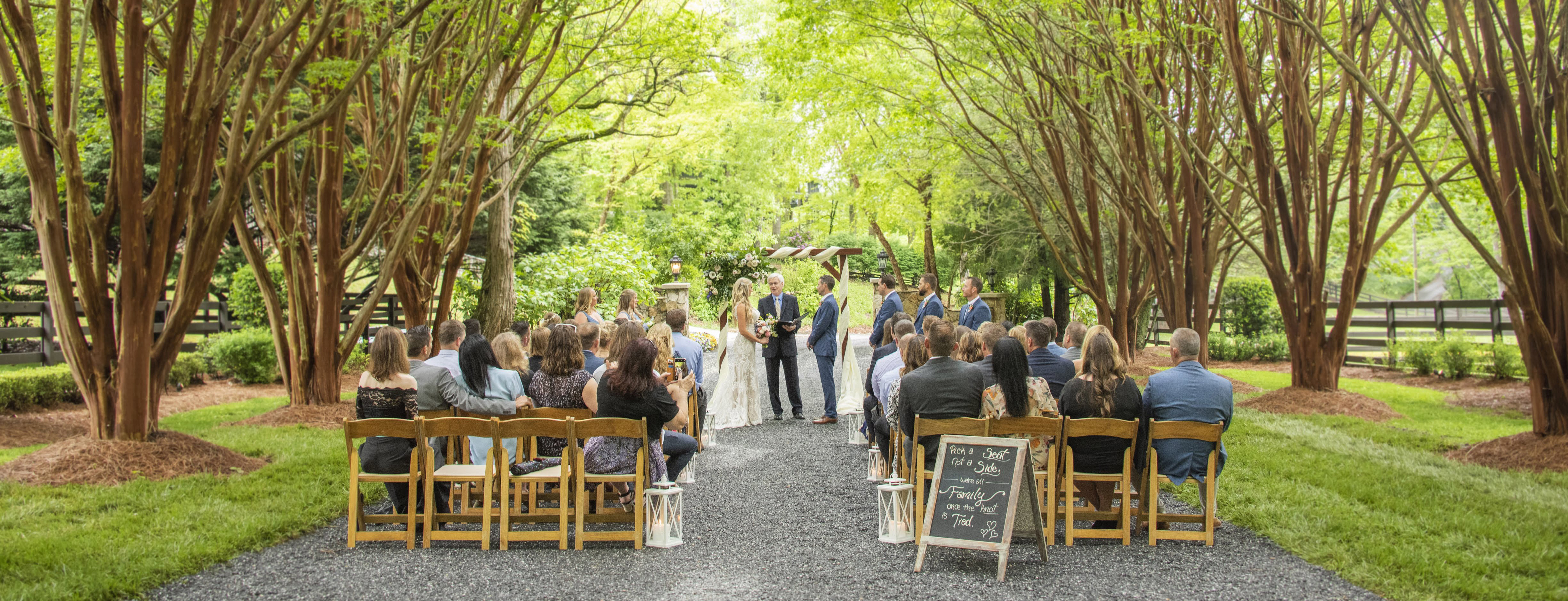 Andrews North Carolina Mountain Destination Wedding Package